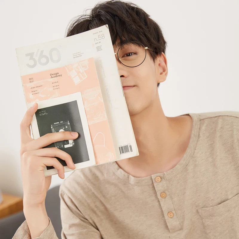 Metersbonwe хлопковые Пижамные комплекты для мужчин пижамы комфортное Мужское нижнее