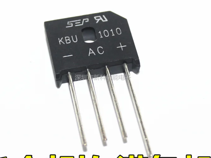 

Mxy 10PCS KBU1010 KBU-1010 10A 1000V diode bridge rectifier new and original IC
