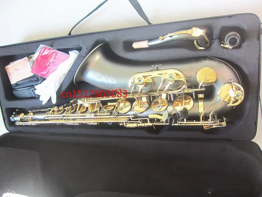 Тенор саксофон Bb матовые высококачественные Музыкальные инструменты для