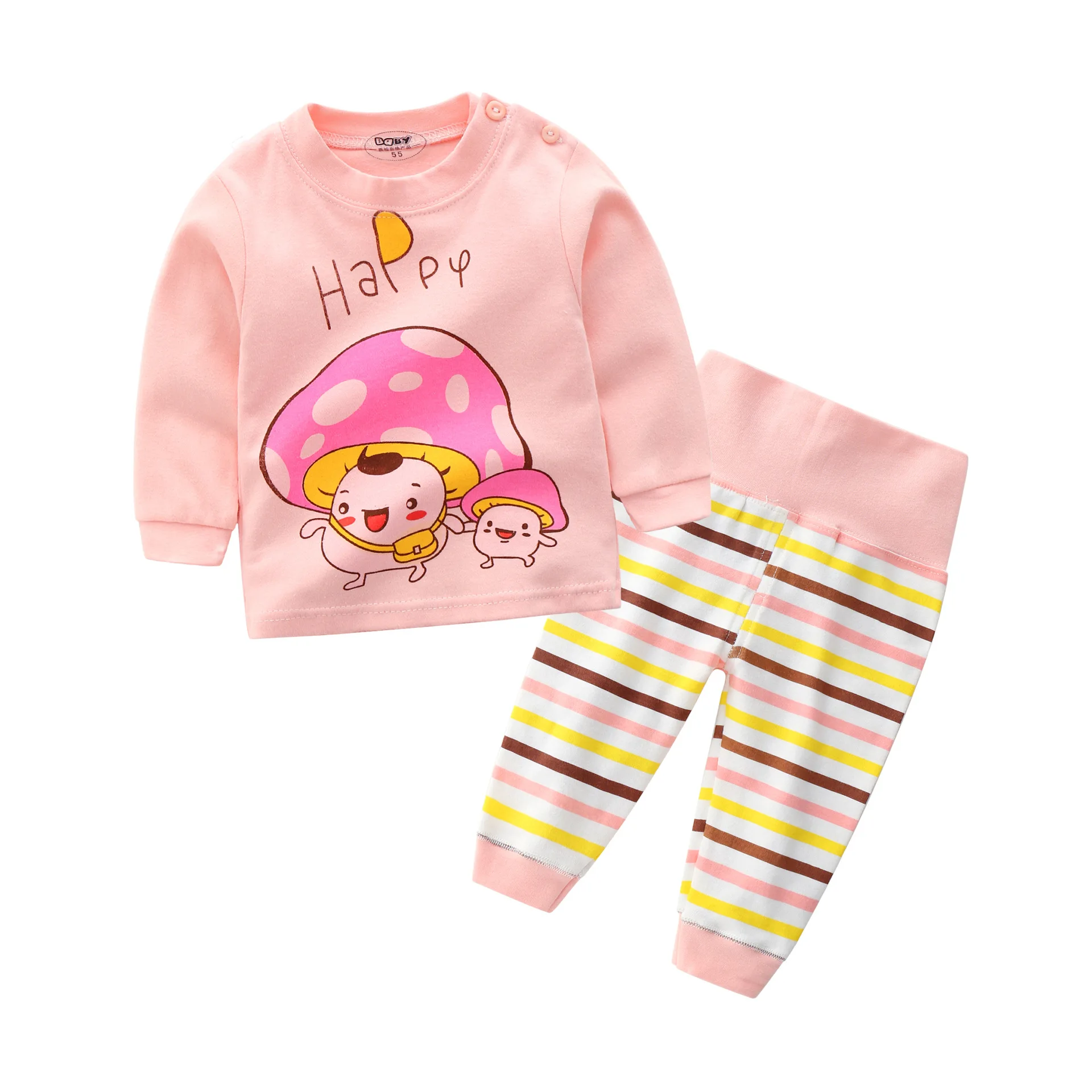 girl 01 От 6 месяцев до 3 лет унисекс; детская одежда; bopajamas; комплекты для новорожденных; хлопковая одежда для маленьких девочек; одежда для сна; Комплект для маленьких девочек; унисекс - Цвет: girl 01