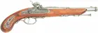 Французский перкуссионный Дуэльный пистолет Denix 19 века, Реплика серого цвета, жестяная вывеска