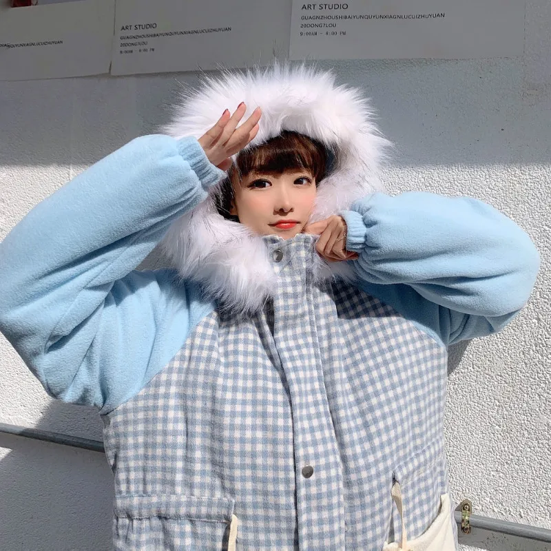 Придавать твердость предлагает * spot японский Сен Женская клетчатая