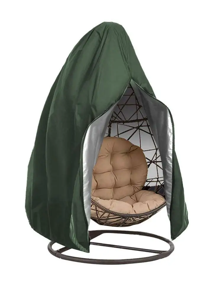 Патио подвесной стул крышка плетеное яйцо качели регулируемый