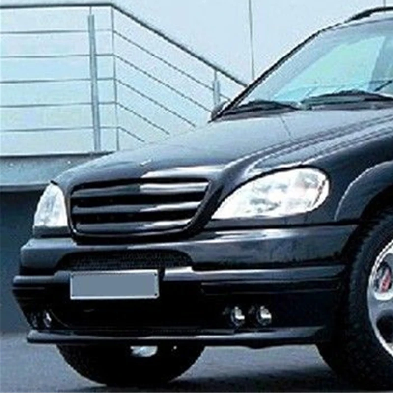Накладка на решетку Mercedes Benz M class W163 ML55 из углеродного волокна 1998 2005 лет|Гоночные