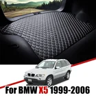 Кожаный коврик для багажника автомобиля для BMW X5 E53 1999 2000 2001 2002 2003 2004 2005 2006