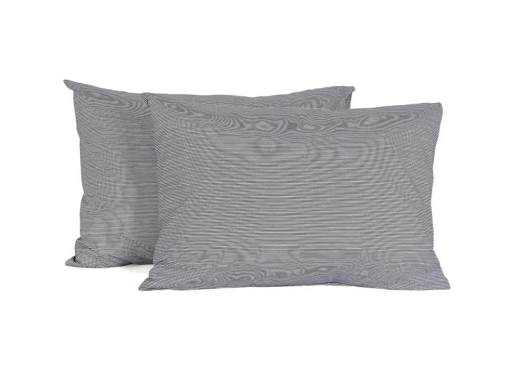 

Striped 2'li Pillow Case Anthracite