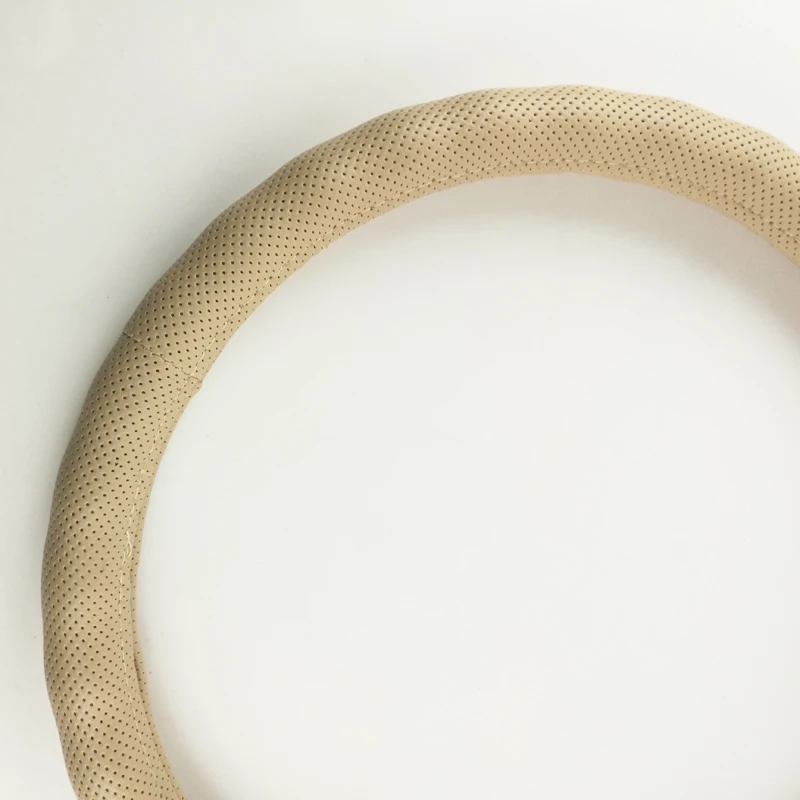 Four Seasons универсальный тип искусственной кожи Руль крышка хорошее ощущение