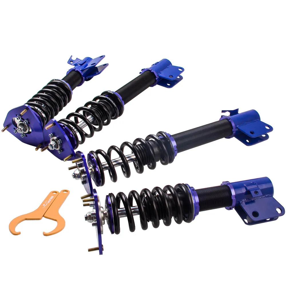 Coilover весенний комплект для Subaru Impreza STI 2004 GDA GDB Outback Sport Coilovers Bugeye WRX Передняя Задняя