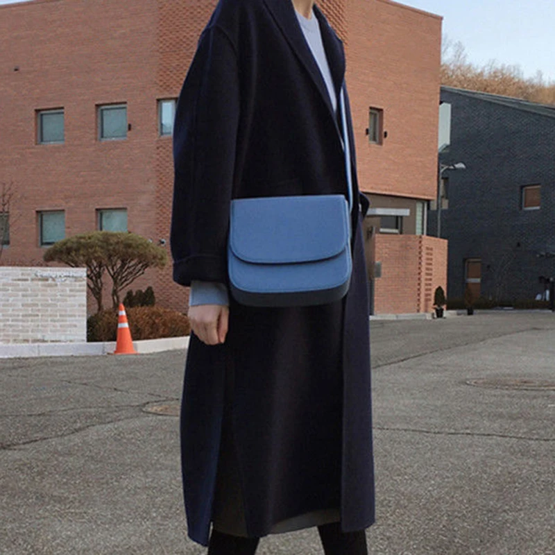 

Сумки на плечо, сумки через плечо для женщин, дизайнерская женская сумка-седло, сумочка, кошелек, модная универсальная простая однотонная су...