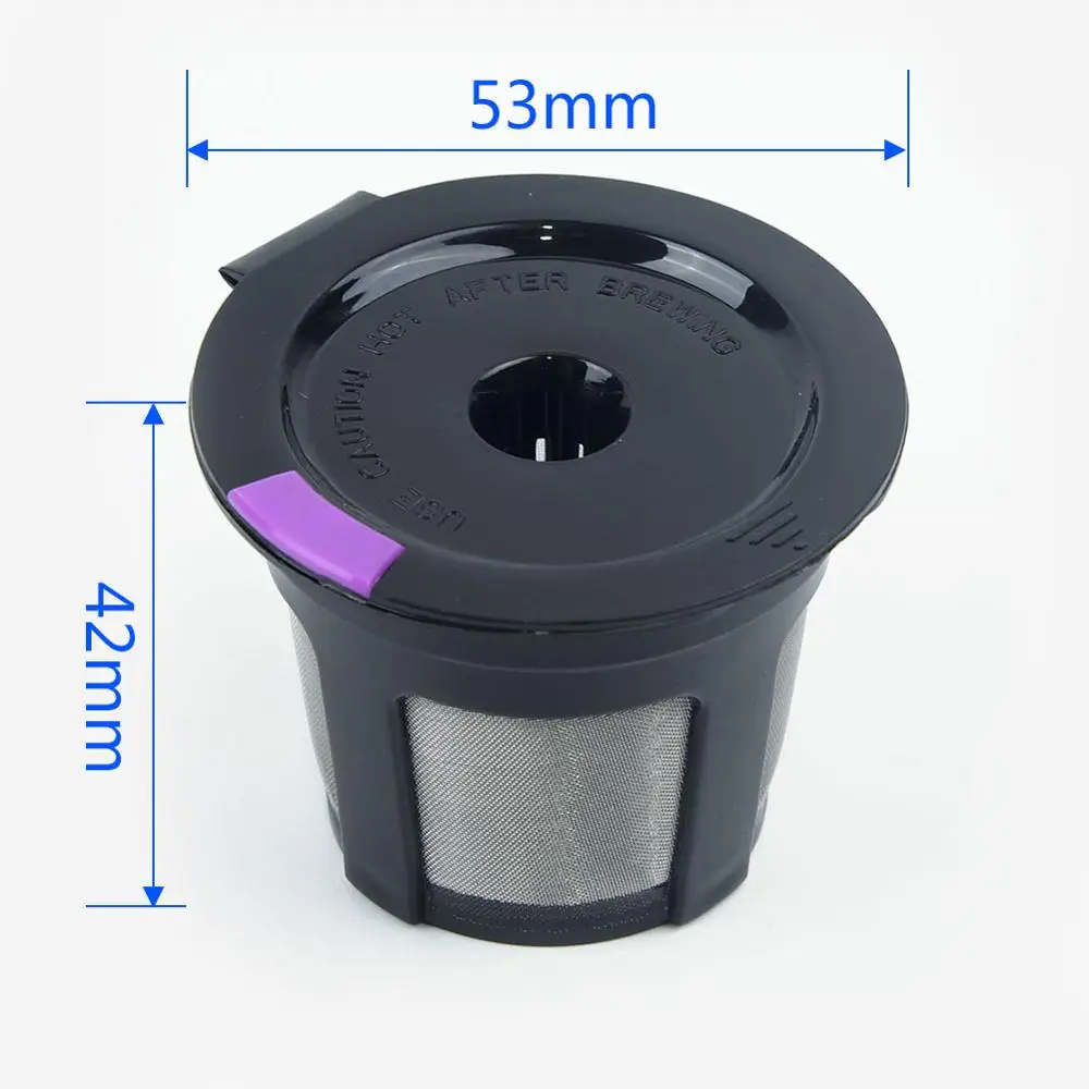 Многоразовые многоразовые кофейные капсулы фильтр чашка для Keurig K-Cups Mini Plus кисти