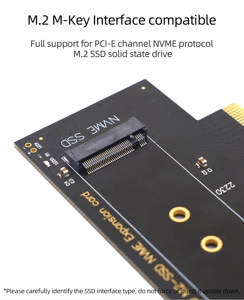 Плата адаптера TISHRIC с одним портом M2 NVME на PCIE 4X плата XE SSD универсальная расширения