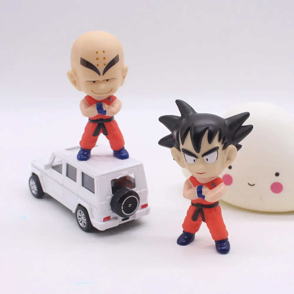 Мультфильм Dragon Ball модель игрушки Wukong Kobayashi анимация ручной работы запеченный