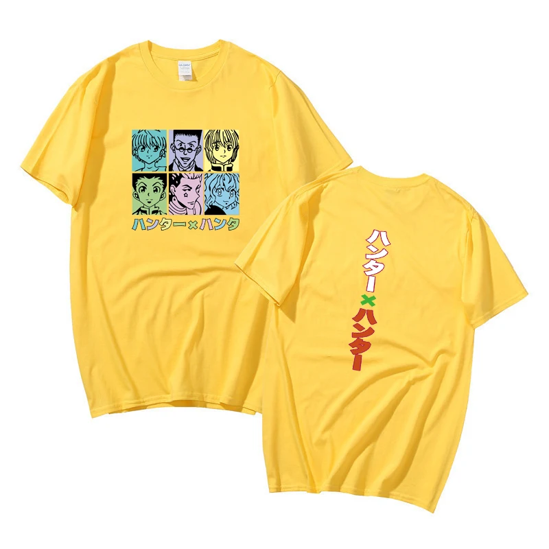 

2021 new cute Japanese animated cartoon men and women cotton printed T-shirt sports fashion T-shirt