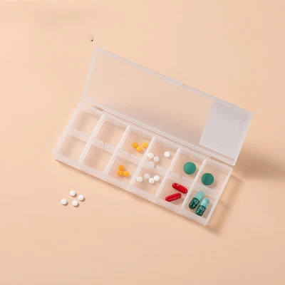 Buy 2 Get 9% Off Removable Portable Folding Medicine Box Capsule Container Plastic Empty Jewelry Beauty Tool Storage | Красота и