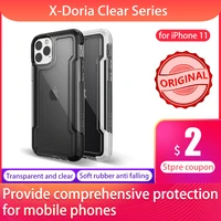 x doria defense clear phone case for iphone 11 pro max military grade drop tested case cover for iphone 12pro protective coq