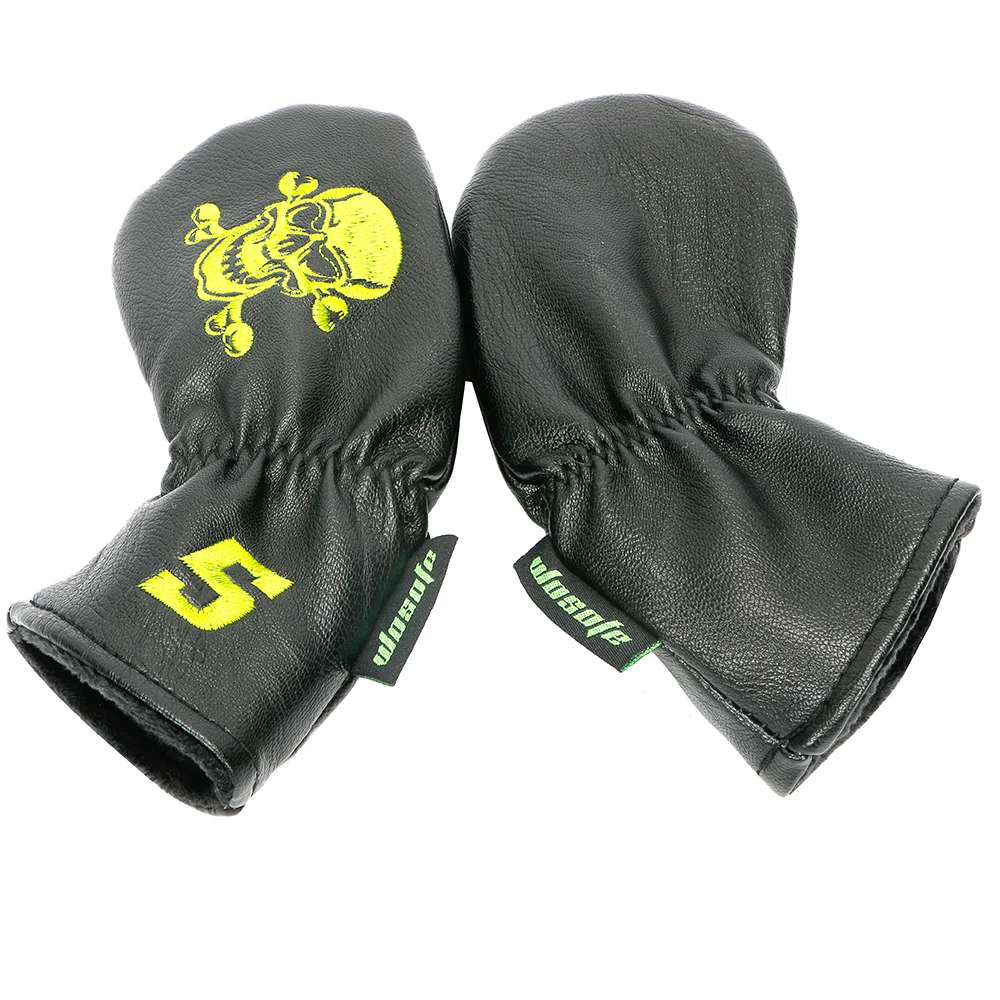 Металлические головные уборы для гольф клубов из ПУ материала 9 шт./компл.