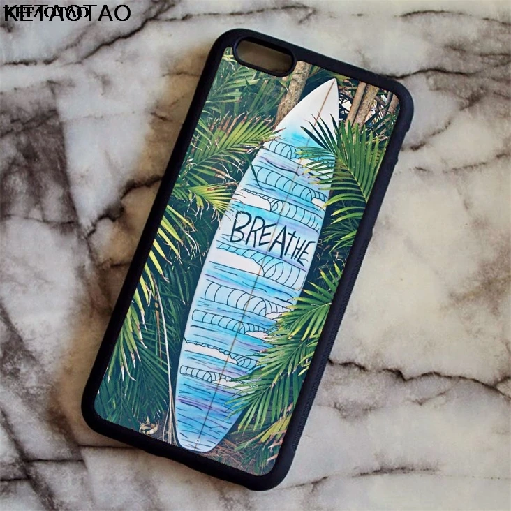 KETAOTAO Great ocean surf estate чехлы для телефонов iPhone 4S 5S 6 6S 7 8 X PLUS Samsung S8 Чехол Мягкий ТПУ