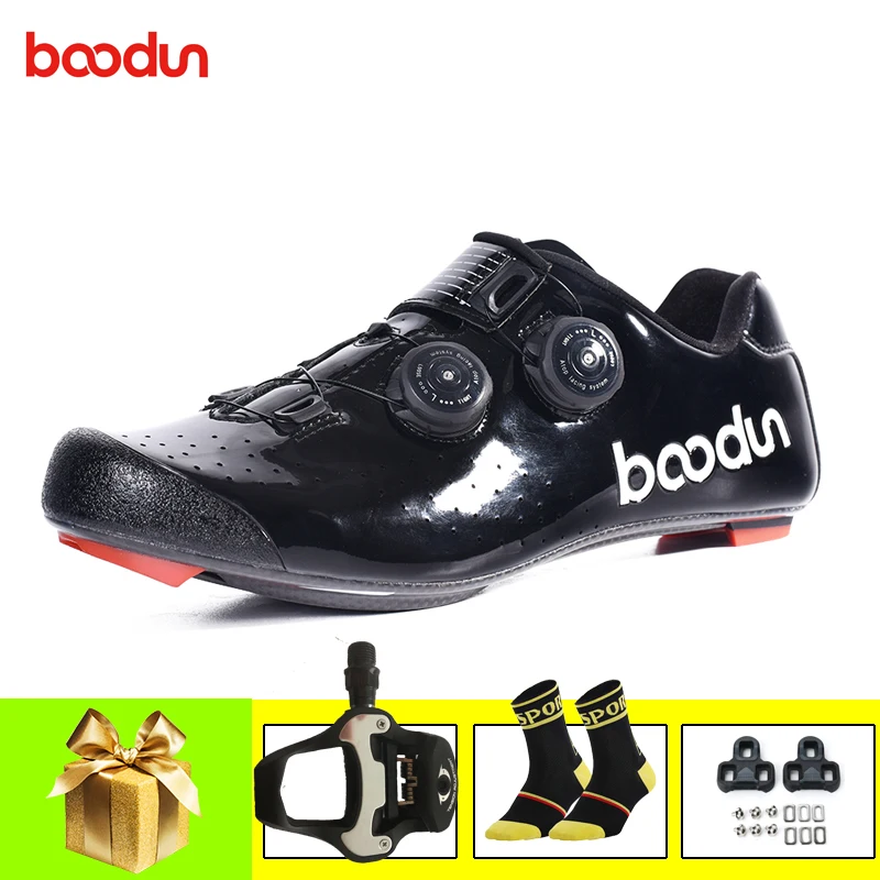 BOODUN дорожные велосипедные туфли 2019 Pro женские педали самоблокирующиеся
