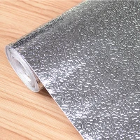 10M Nanofilm for Kitchen Wall Stickers Oil-proof Waterproof Aluminum Foil Stickers Stove Cabinet Diy Self Adhesive Wallpaper