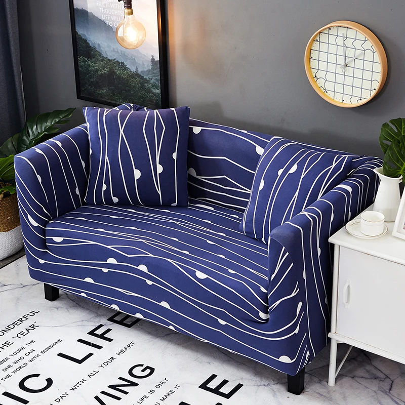 Стрейч диванных чехлов протектор мебели полиэстер Loveseat крышка M l XL XXL XXXL XXXXL 1/2/3-Seater Arm накидки на стулья для Гостиная