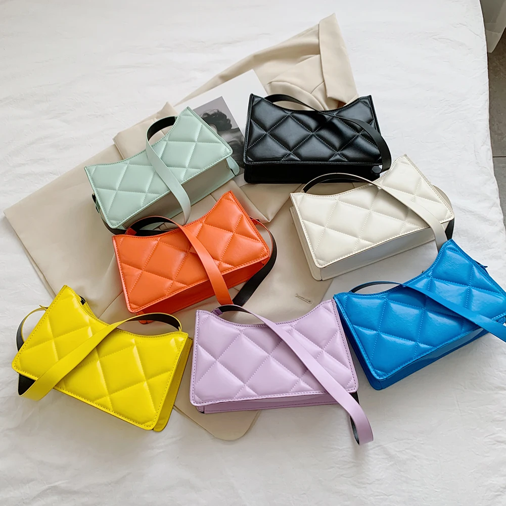 

Сумка-кошелек женская из искусственной кожи, однотонная, на плечо