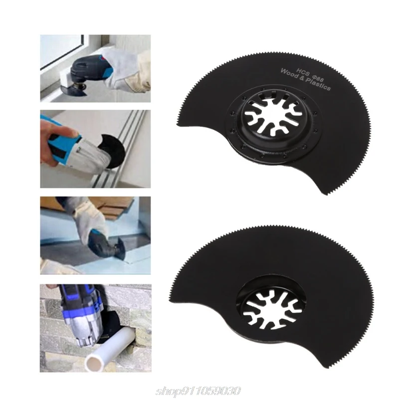 

88mm HCS Segment Oscillating Multi Cutter Saw Blade For Fein Bosch Makita D14 20 Dropshipping