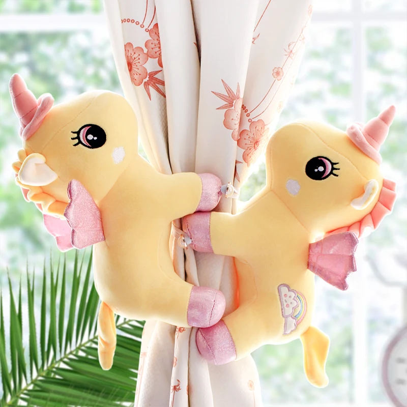 Plush Toy Panda Doll Window Curtain Tieback Holder Decoration Tiebacks Hanging Balls for Living Room CP-DS045&ampC | Дом и сад