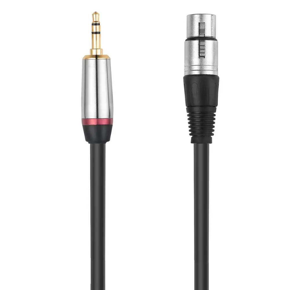 Кабель с фольгой и плетеным покрытием для микрофона 3 5 мм 1 8 м 10 м|Кабели VGA| |