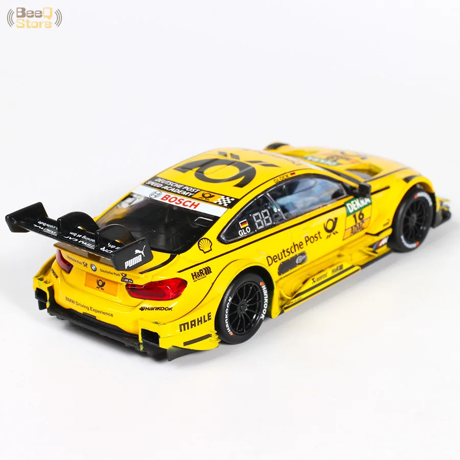 Модель литая автомобиля из сплава 1:43 игрушки M4 DTM гоночный суперкар игрушечный
