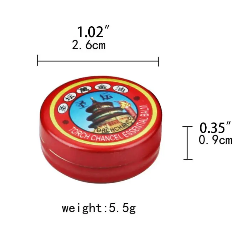 

10 Pcs/set Multifunction Summer Cooling Oil Refreshing Head Balsam Expelling Mosquitoes Cream Ointment