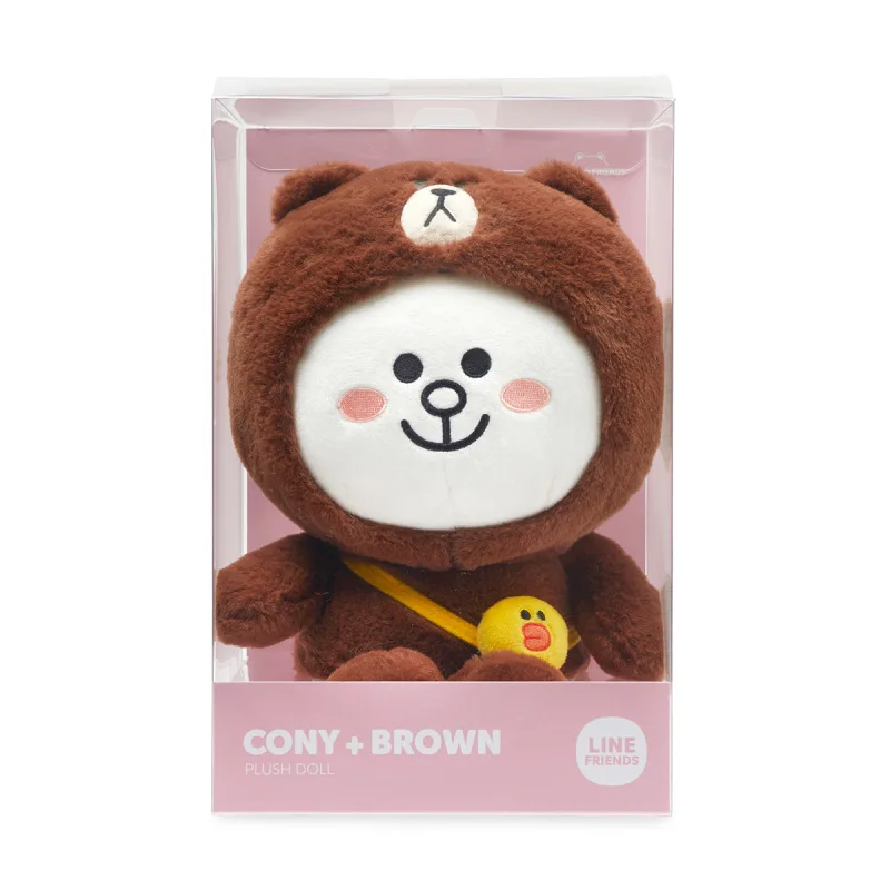 Genuine Line Friends Plush Toys Kawaii Brown Bear Cony Sally Dolls Birthday Gift for Girlfriend Kids Lovely Stuffed Animal | Игрушки и