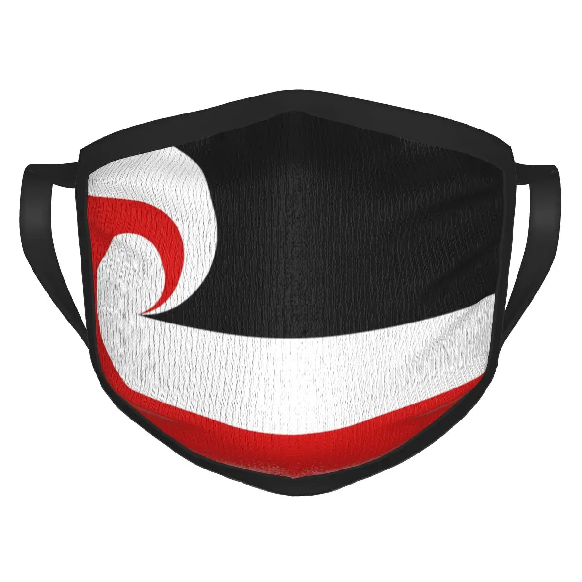 

Maori Ethnic Flag New Zealand Country Face Mask Reusable Washable Breathable Black Border Scarf Anti Wind for Adult unisex cool