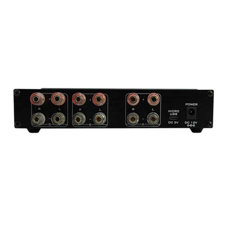 

FX-AUDIO- PW-6 Amplificador 2-Way Stereo Audio A/B Selector Amplifier / Speaker Switcher Box Splitter Remote