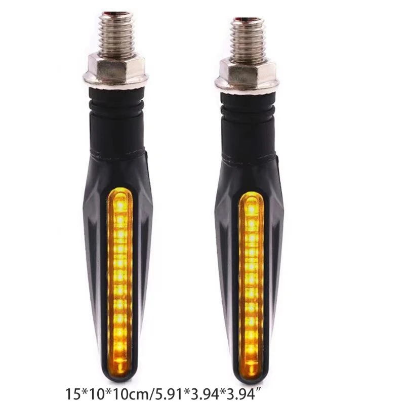 

2 Pieces Turn Signal Lights Rear Brake Lights Daytime Running Lights Width Lamps