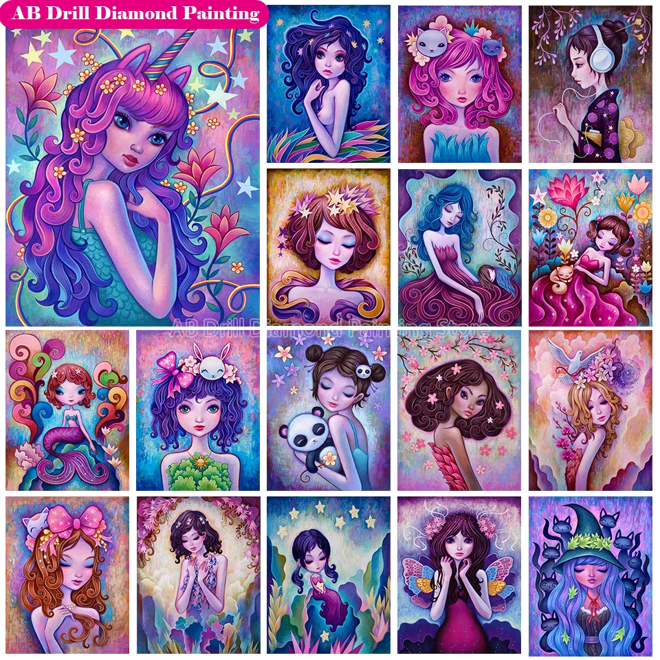 Набор для алмазной живописи 5D сделай сам|Алмазная мозаика и вышивка| |