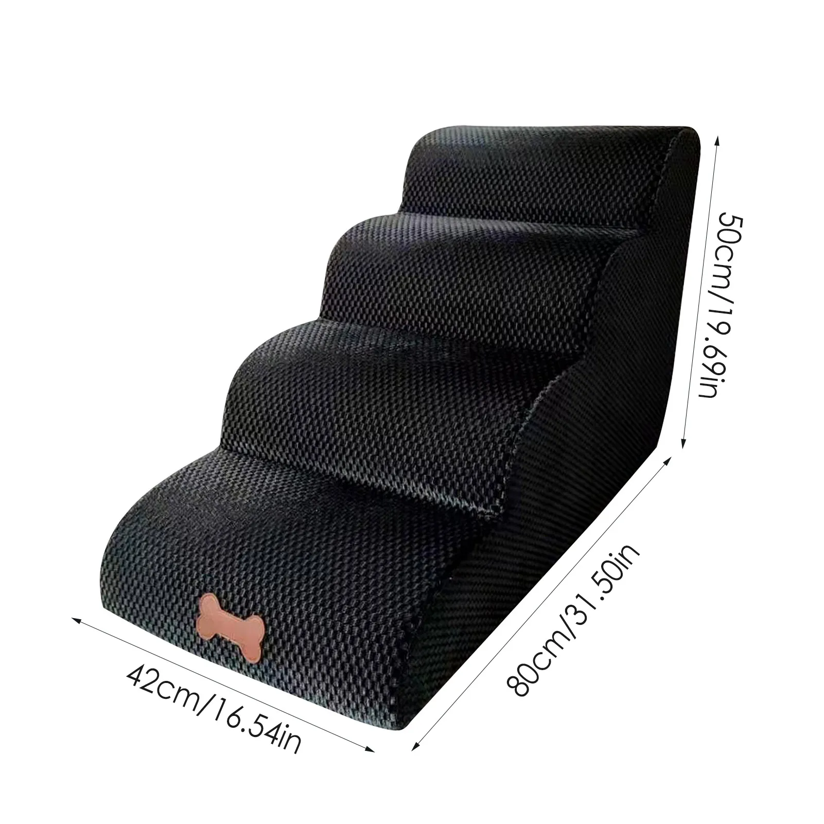 

3-Step/4-Step Dog Stairs Pet Stairs For Small Dog Cat Dog House Pet Ramp Ladder Anti-slip Removable Dogs Bed Stair Sponge