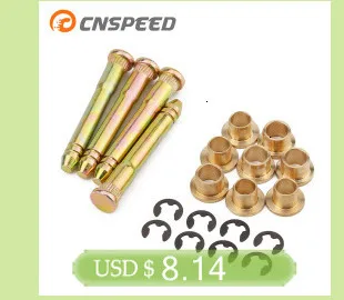 CNSPEED дверной шарнир штифт и втулка Ремонтный комплект для Honda Civic Accord CR-V CRX CX DX EX SI EG6 B16 D16 EK EG EJ YC101362