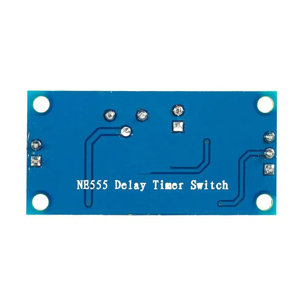 5-12V Time Delay Relay 0-120s Timer Controller Board NE555 Adjustable Module On-Board Test Button | Обустройство дома