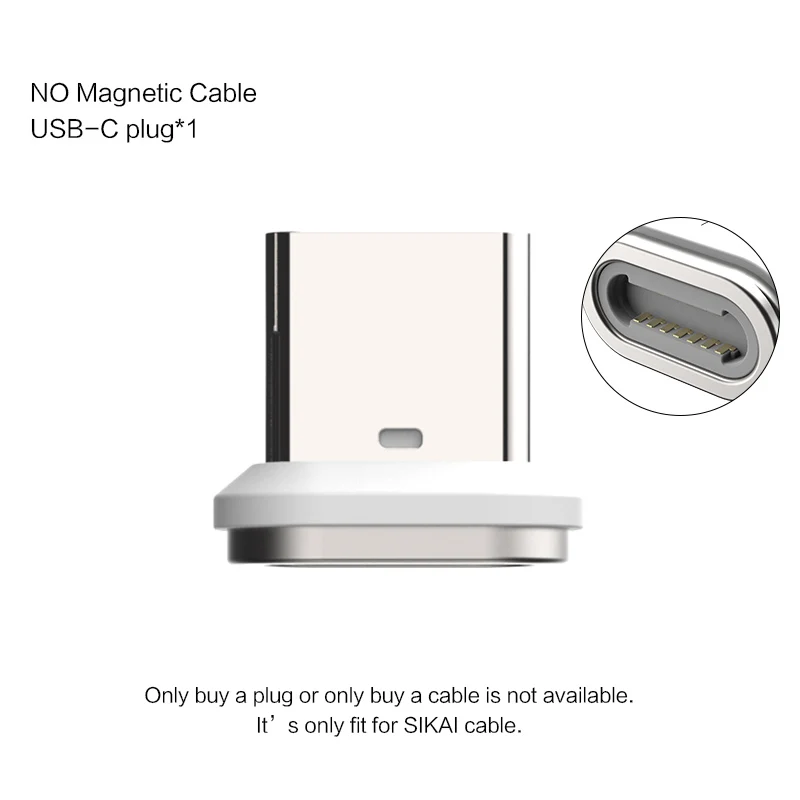 

5 pieces Magnetic Cable Connectors Plug 5 pcs