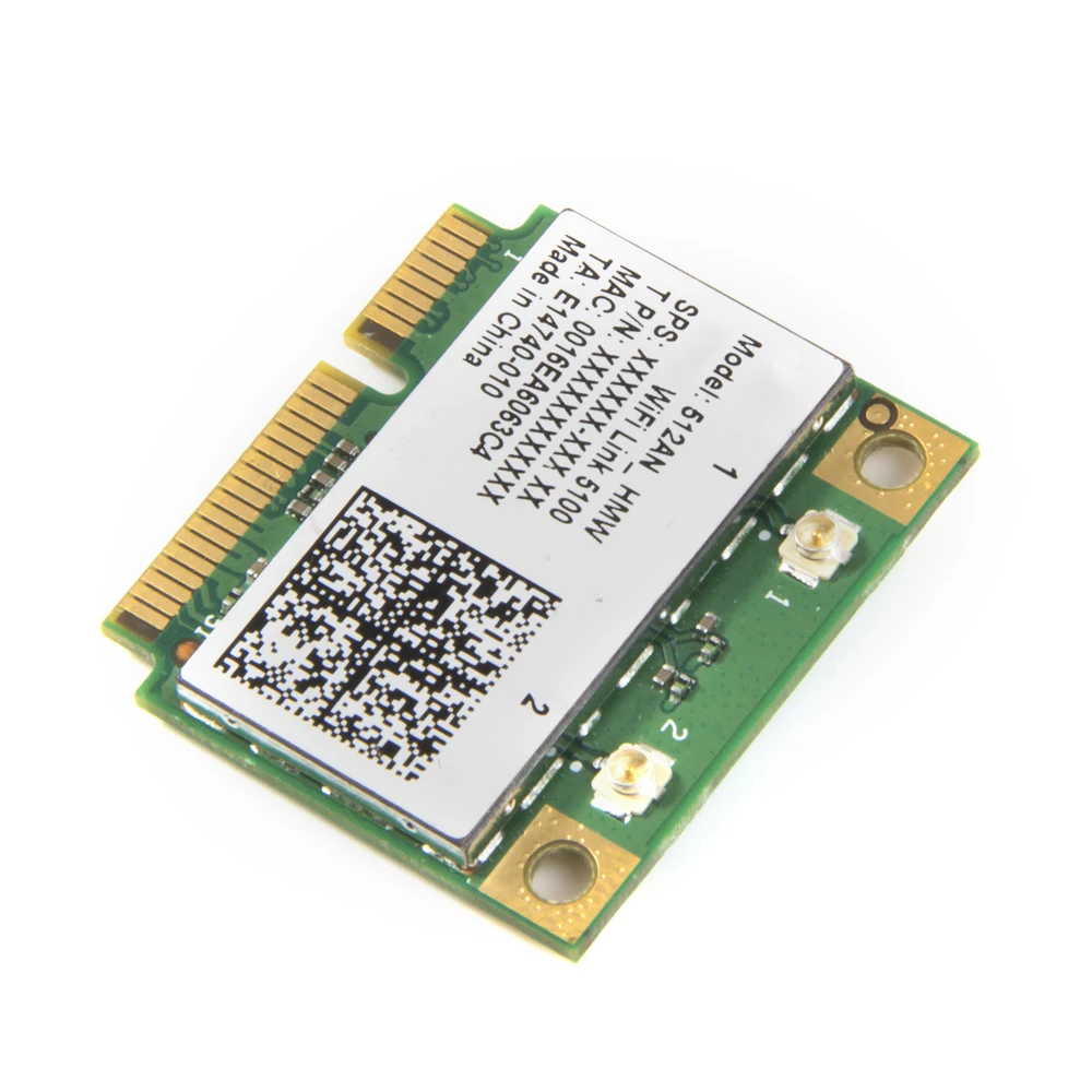 

Wi-Fi Intel 5100 512AN_HMW Mini PCI-E 802.11a/g/n 300