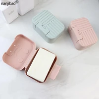 sealed soap box with lid travel outing camping lock soap storage toilet creative waterproof soap holder bathroom accessories