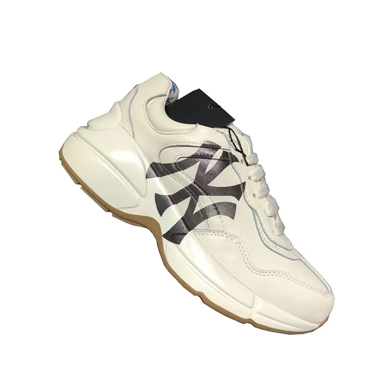 

2021 Spring and Autumn New Women's Shoes Fashion Joker Leather Sports Shoes 35-44 Code High Quality shoes woman