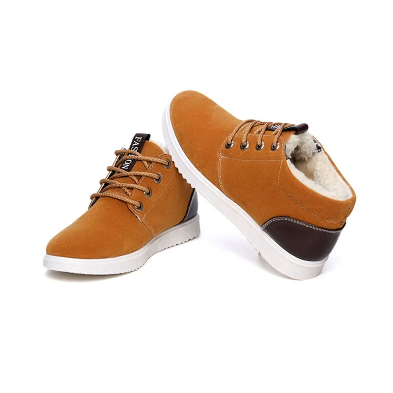 

Мужские замшевые ботинки на меху, серые повседневные ботильоны с круглым носком, на шнуровке, сохраняющие тепло, для зимы, 2021