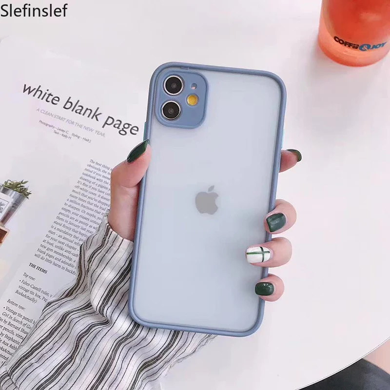Защитный Матовый Бампер для камеры чехлы телефонов iPhone 11 Pro Max XR XS X 11Pro 8 7 6 6S Plus