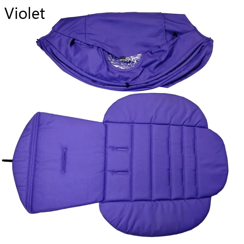 17 Детская коляска с капюшоном и матрасом для 175 Yoya Baby Throne из ткани Оксфорд с сетчатыми карманами, аксессуары для детской коляски Yoya, подушка для yoyo - Цвет: 17