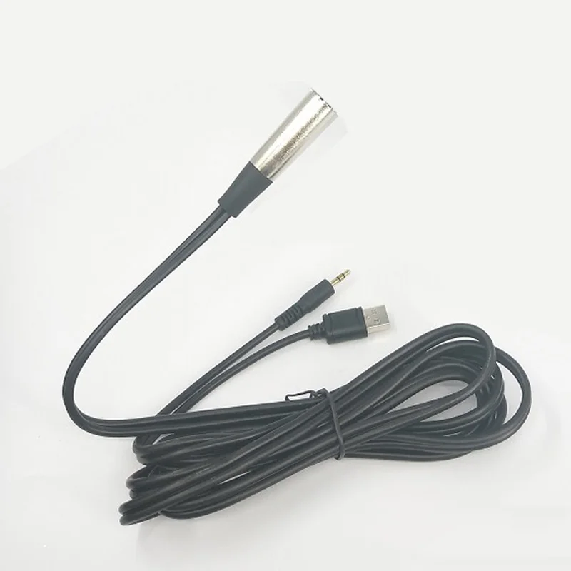 MK F200FL микрофонный аудиокабель USB с двойным кабелем 3 5 мм для F100TL MK-F200FL MK-F100TL Xlr