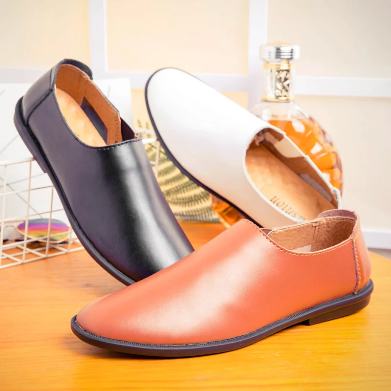 Мужские деловые формальные Кожаные Туфли-лоферы Коллекция 2022 года Модные