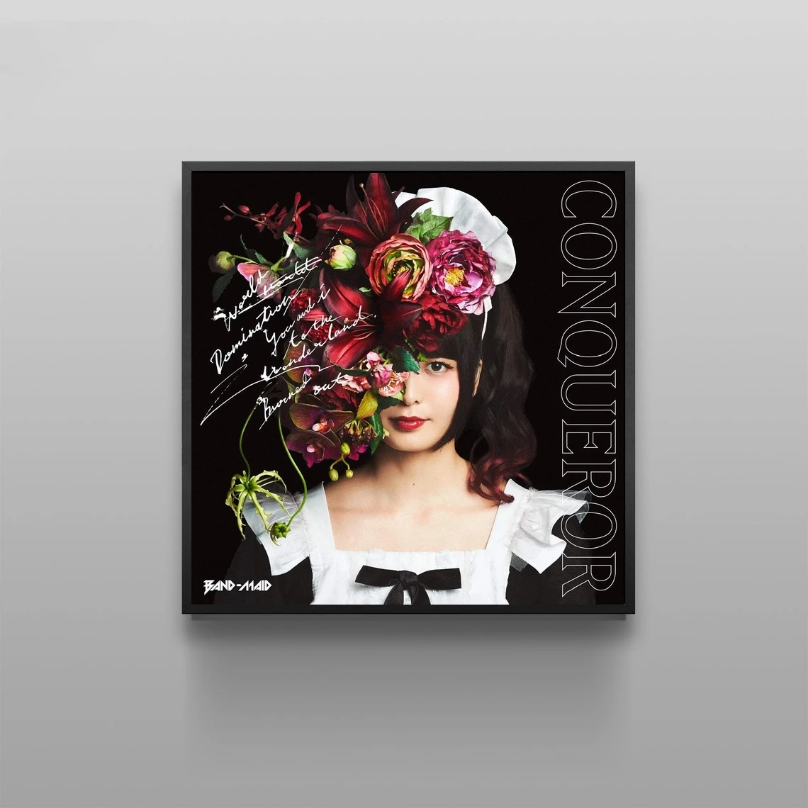 Постер для альбома музыкальной горничной Conqueror холщовая печать рэп хип-хоп