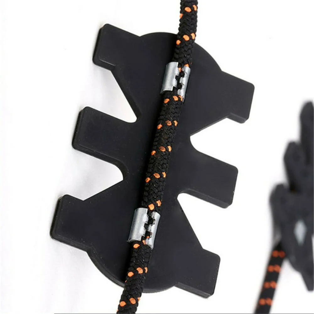 Запасные части для колес цепи снега внедорожники черные противоскользящие