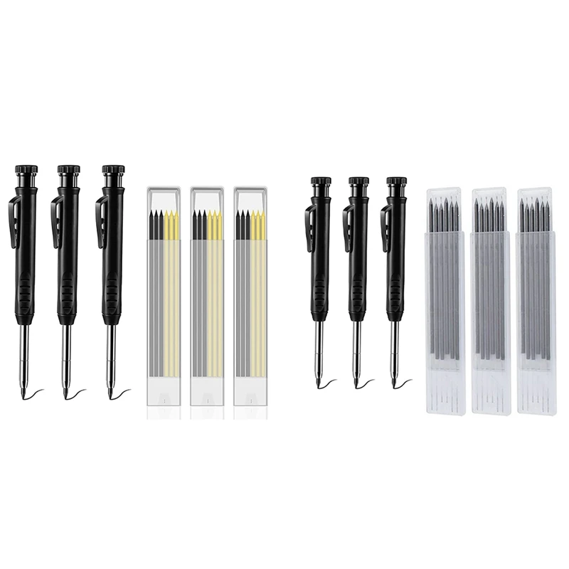 

Твердая кожа с 18 стержнями, Деревообрабатывающие инструменты, твердая ручка с глубоким отверстием, маркировочный инструмент для деревообр...